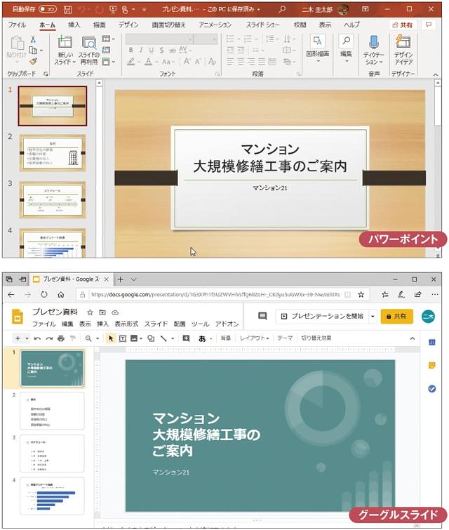 パワポとgoogleスライドを比較 機能 使い勝手はどちらが上 日経クロストレンド パワポとgoogleスライドを比較 機能 使い勝手はどちらが上 日経クロストレンド
