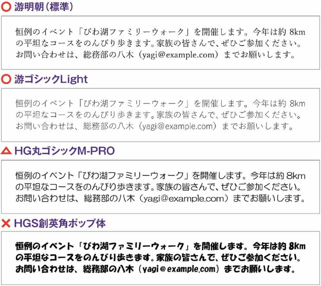 ワード資料の作り方 意外と大事な適材適所のフォント選び 日経クロストレンド ワード資料の作り方 意外と大事な適材適所のフォント選び 日経クロストレンド