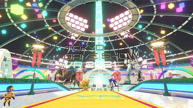 ゲームショウ初のvr会場 回遊がゲームになる想像以上の面白さ Tgs21 日経クロストレンド ゲームショウ初のvr会場 回遊がゲームになる想像以上の面白さ Tgs21 日経クロストレンド