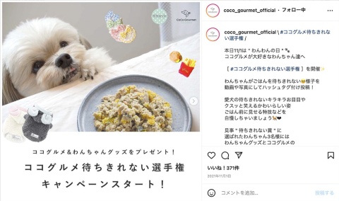 ココグルメでは、UGCを増やすためキャンペーンを次々と実施している
