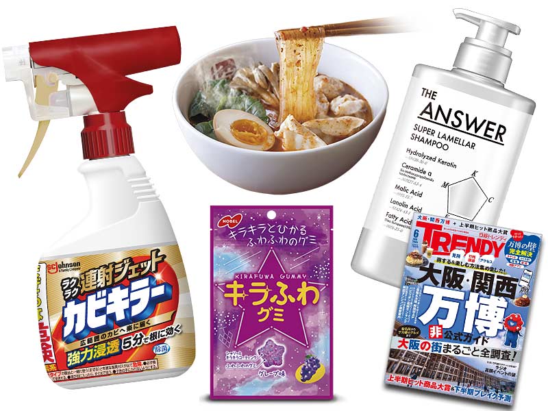 日経トレンディ2025年上半期ヒット商品　モノ・コト消費の次はコレ