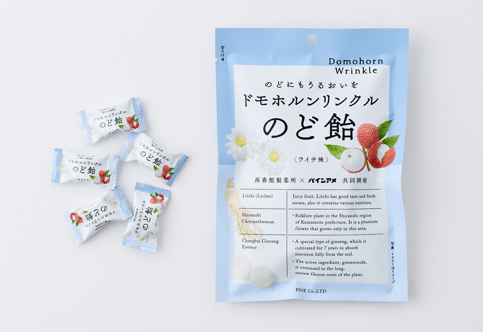 中高年女性の味方ドモホルンリンクル 270円「のど飴」が若年にも響く