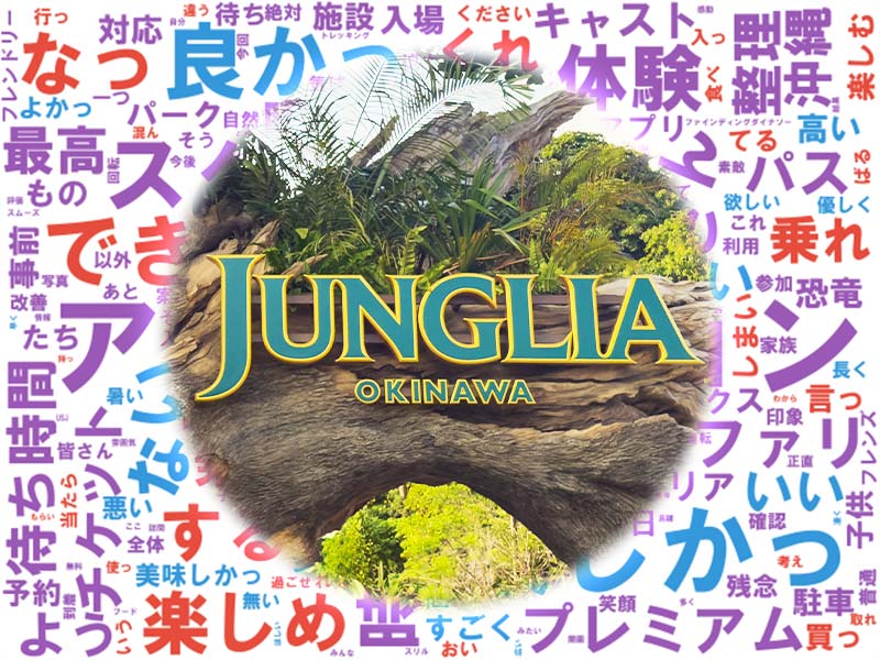 【多角分析】ジャングリア沖縄の半年採点簿を公開　Google口コミで検証