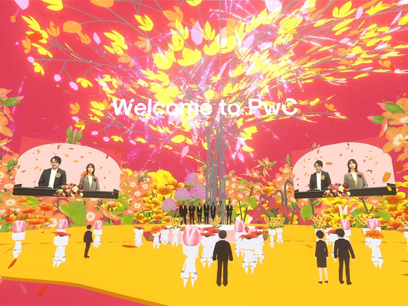 「メタバース」で入社式　“プランナー”が語る役割と作り方