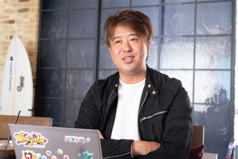 ガンホー・オンライン・エンターテイメントの森下一喜社長CEO