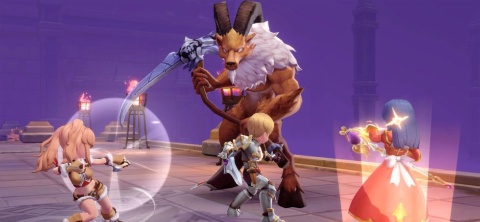 スマホ向けMMORPGの『ラグナロクオリジン』© Gravity Co., Ltd. & Lee MyoungJin(studio DTDS). All rights reserved. © GungHo Online Entertainment, Inc. All Rights Reserved.