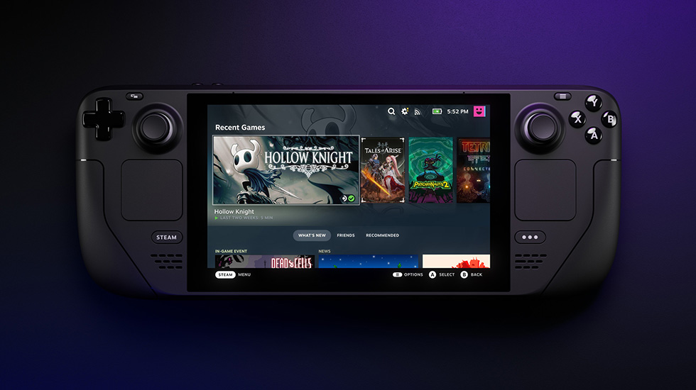 携帯ゲーム機steam Deck 操作性に自信 ゲームショウで大量展示 日経クロストレンド