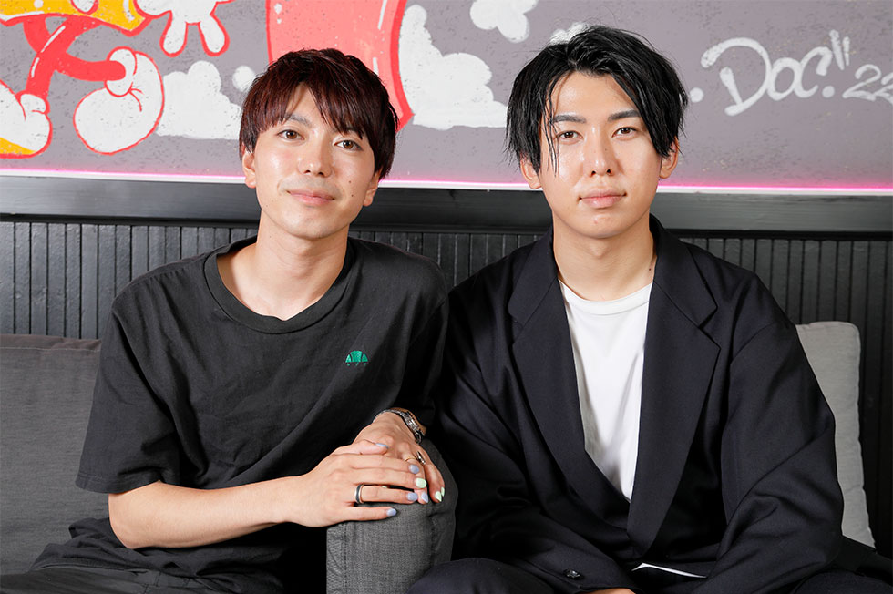 今瀧氏と田中氏