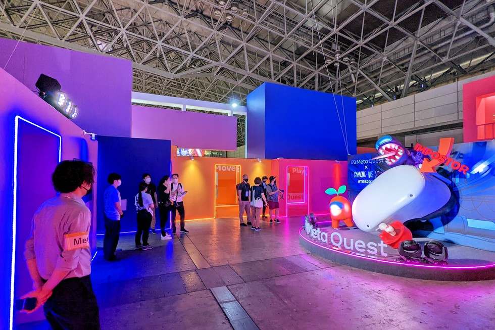 Meta Quest 2」の最新VRゲームを体験！Among US撮影も楽しめる
