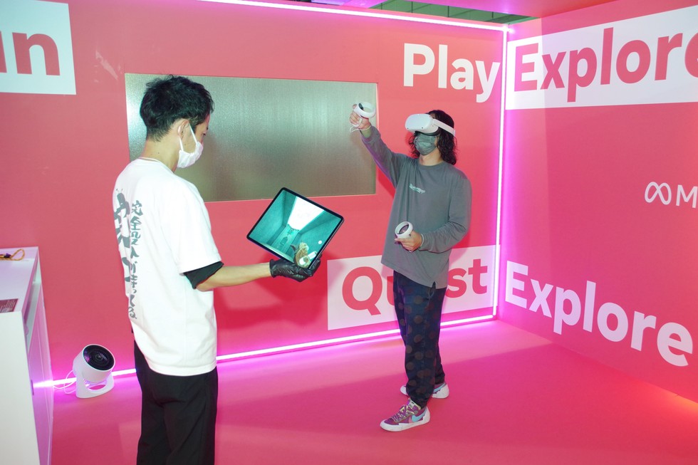 Meta Quest 2」の最新VRゲームを体験！Among US撮影も楽しめる