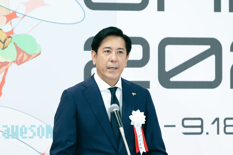 リアルとオンラインの醍醐味を! 東京ゲームショウ2022開会式【TGS2022】