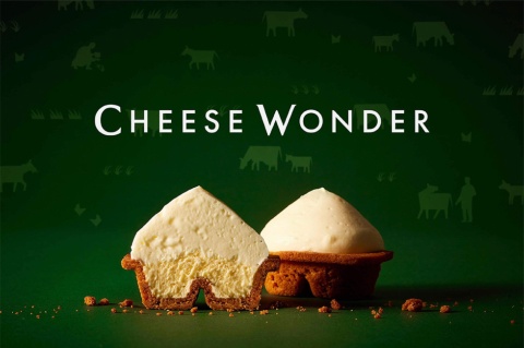 販売開始から2分で完売が続く人気チーズケーキ「CHEESE WONDER」（写真提供／ユートピアアグリカルチャー）