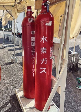 H2&DX社会研究所はイベントなどで水素料理を振る舞うなど普及活動にも力を注ぐ