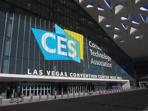 米ラスベガスのコンベンションセンターで2023年1月5～8日に「CES 2023」が開催された。写真は会期前の様子