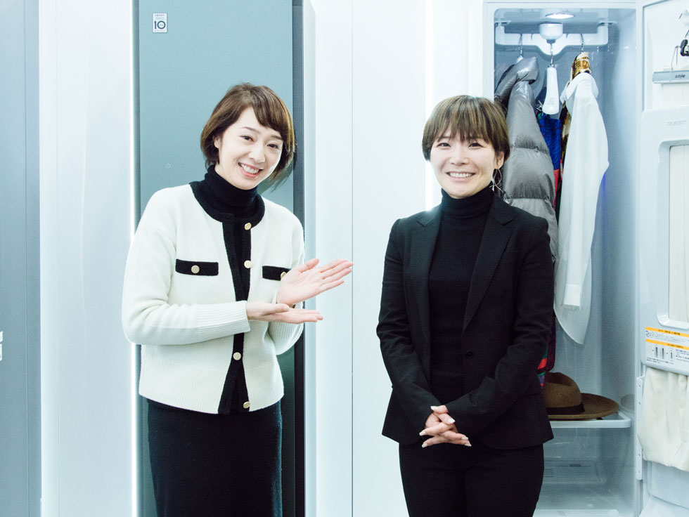 LGスタイラー ファッション好きに一気に広がった「STP」変更：日経