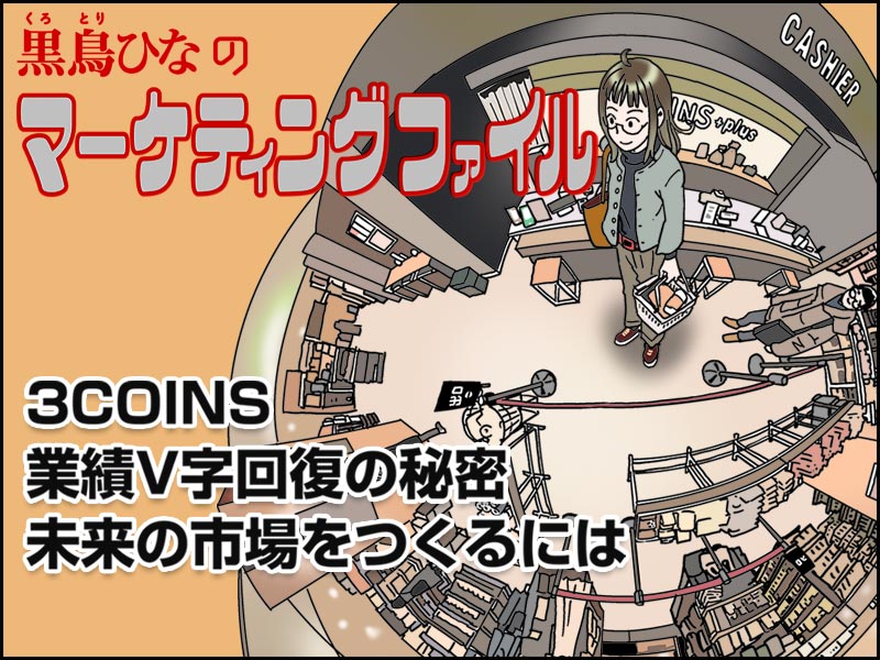 【マンガ】3COINS  業績V字回復の秘密／未来の市場をつくるには
