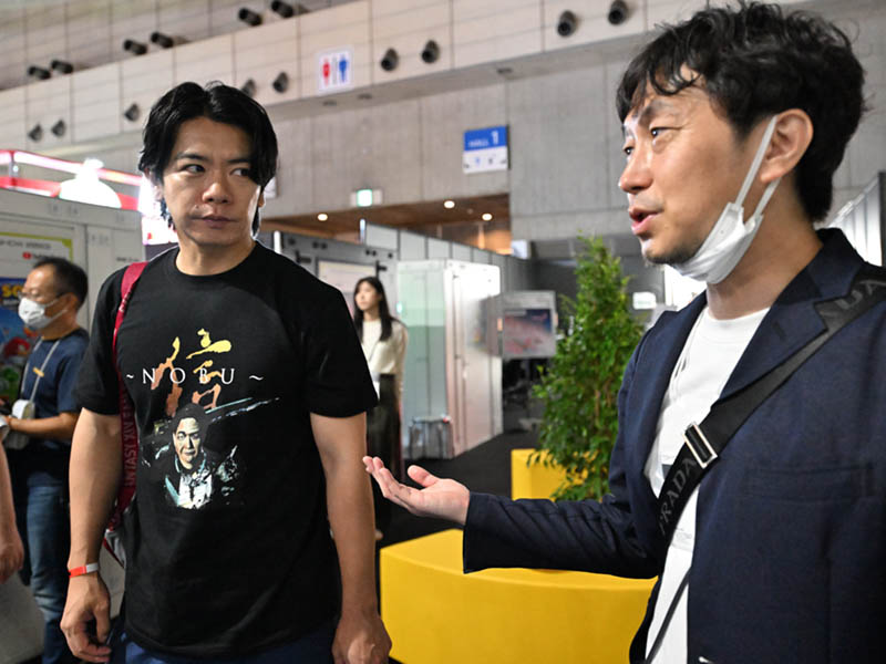マヂラブ野田、「クリエイターラウンジ」に時代を実感する【TGS2023】