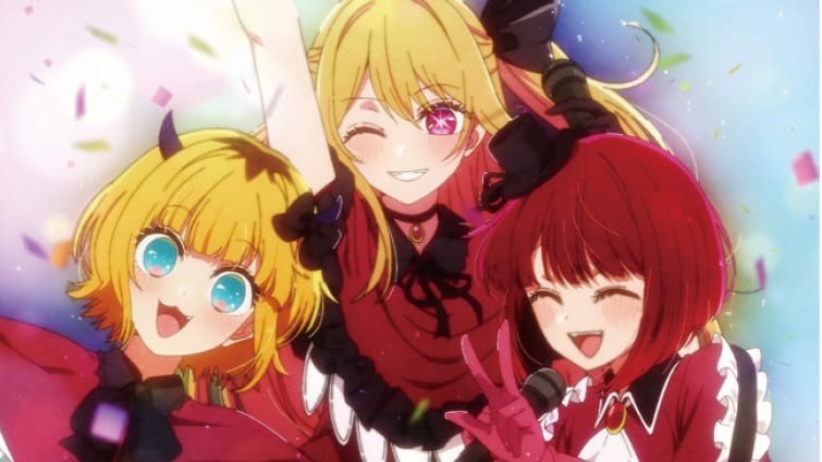 ABEMAアニメチャンネルで歴代最多の視聴者数を記録。(c)赤坂アカ×横槍メンゴ／集英社・【推しの子】製作委員会