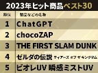 日経トレンディ「2023年ヒット商品」ベスト30が決定、一挙公開