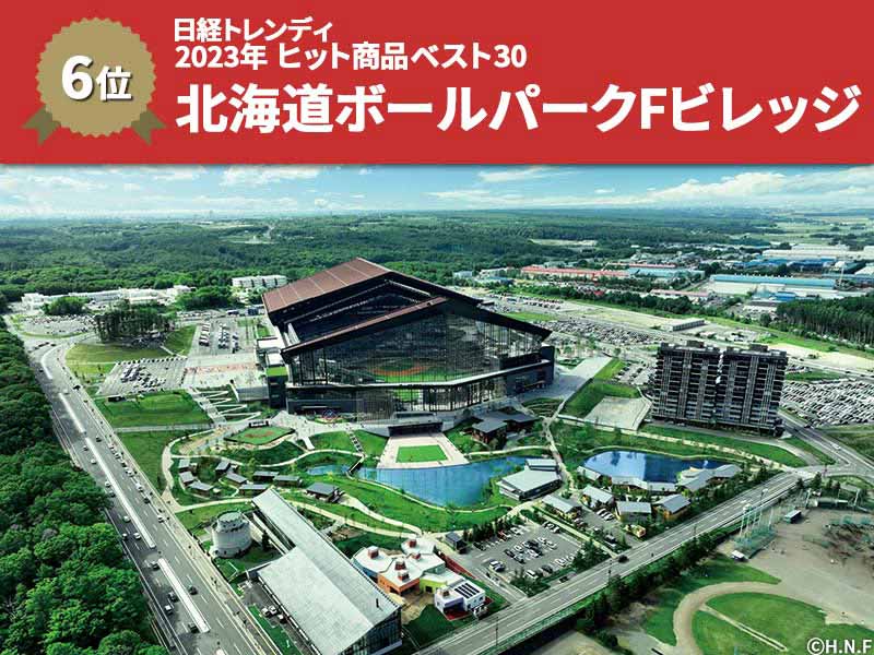 Fビレッジ絶好調、日ハム本拠地も　「23年版」ヒット商品ベスト30