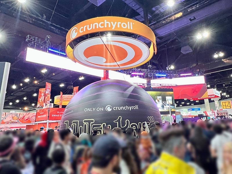 クランチロール　アニメ配信に加え音楽ツアーやアパレルコラボも