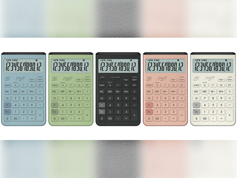 カシオが「電卓60周年」で若い世代向けの新デザイン