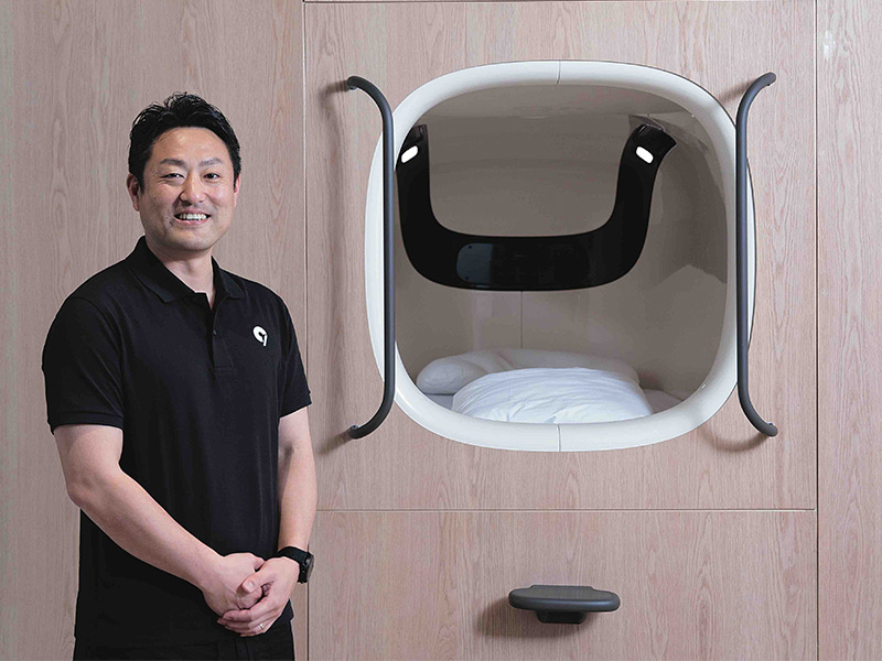 新興カプセルホテルがスリープテック強化　睡眠データで病気早期検知