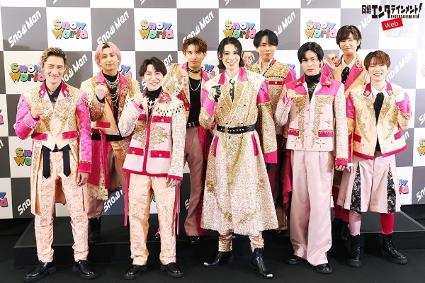 2025年1月リリースのベスト盤が160万枚超え、4月には初の国立競技場ライブも開催したSnow Man(写真/中村嘉昭)