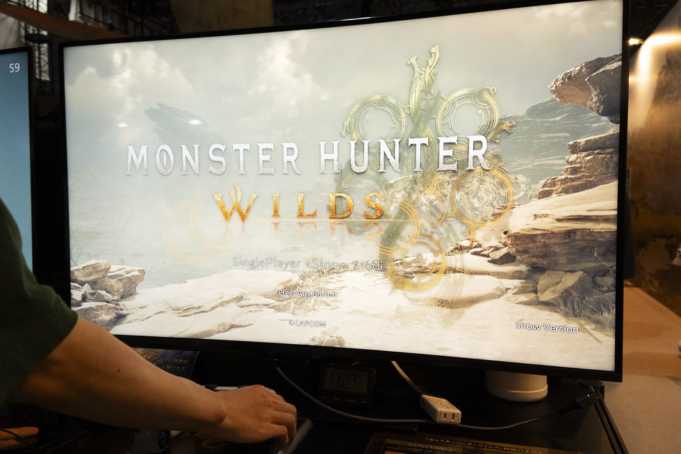 モンスターハンターワイルズ」の試遊台がジャンプフェスタ2025に