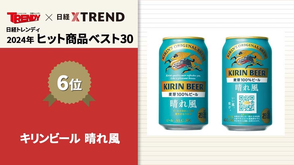 キリン・晴れ風が“3強入り” ビール離れ進む若者を「ファン化」：日経