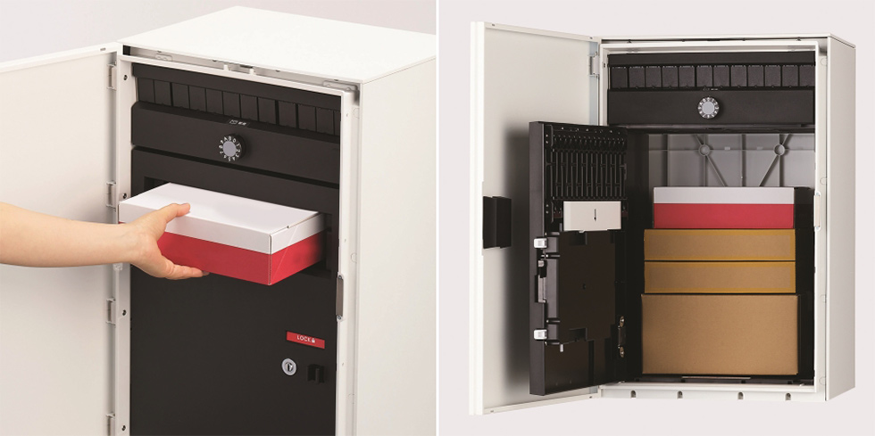 荷物が複数入る「ポスト一体型宅配ボックス」 再配達防止にも貢献