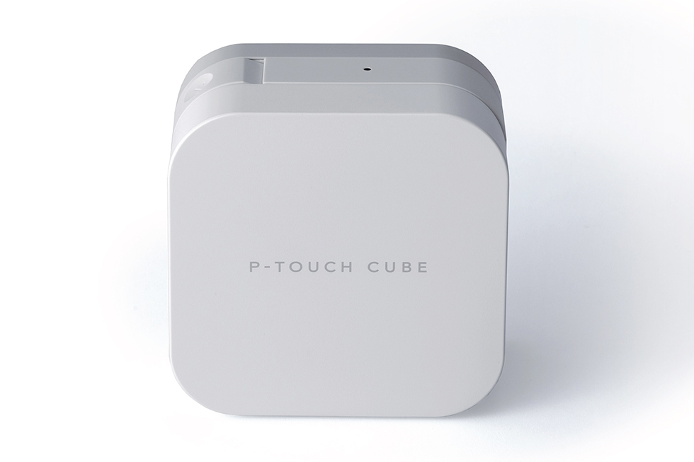 brother - ブラザー　P-TOCH CUBE ラベルプリンター【ホワイト】 ラベルライターを再構築 ブラザー「P-TOUCH CUBE」デザインの裏側