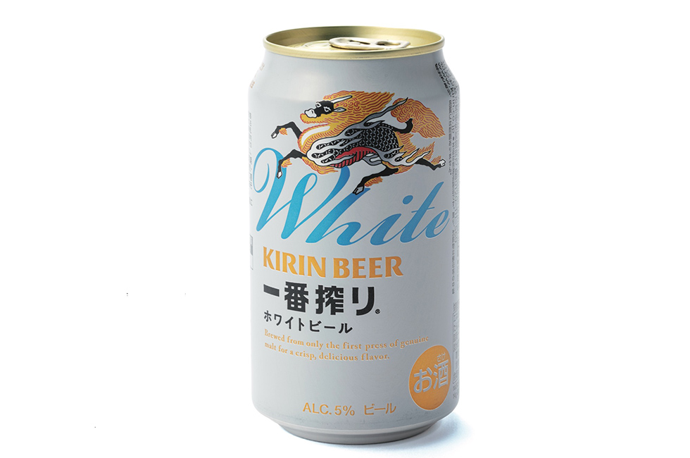キリン一番搾りホワイトのパッケージ ロゴ横の「余白」が醸す新