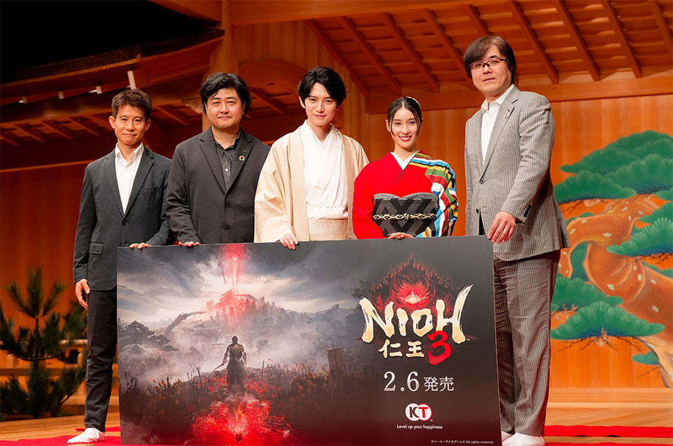 仁王3』発表会に本郷奏多や土屋太鳳が登場 和装で世界にアピール：日経