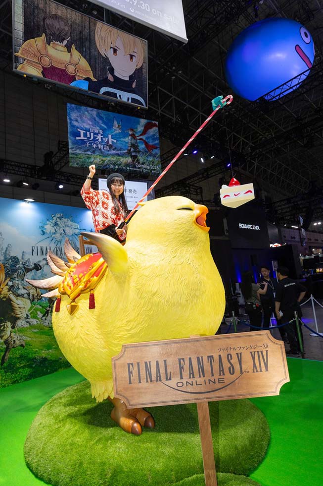 Tokyo Game Show 2025 will also have plenty of photo spots. Next year's Tokyo Game Show 2026 will be the first in history to be held over five days. Anticipation is building for what's to come! (Photo by Kimura Teru)
