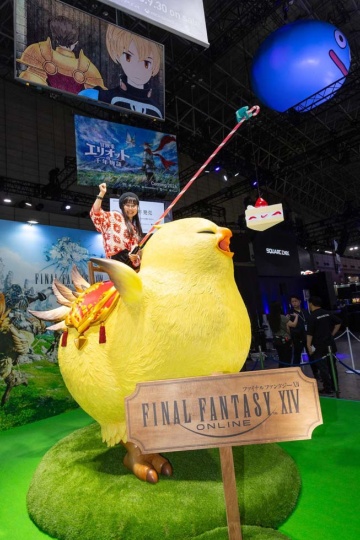 Tokyo Game Show 2025 will also have plenty of photo spots. Next year's Tokyo Game Show 2026 will be the first in history to be held over five days. Anticipation is building for what's to come! (Photo by Kimura Teru)