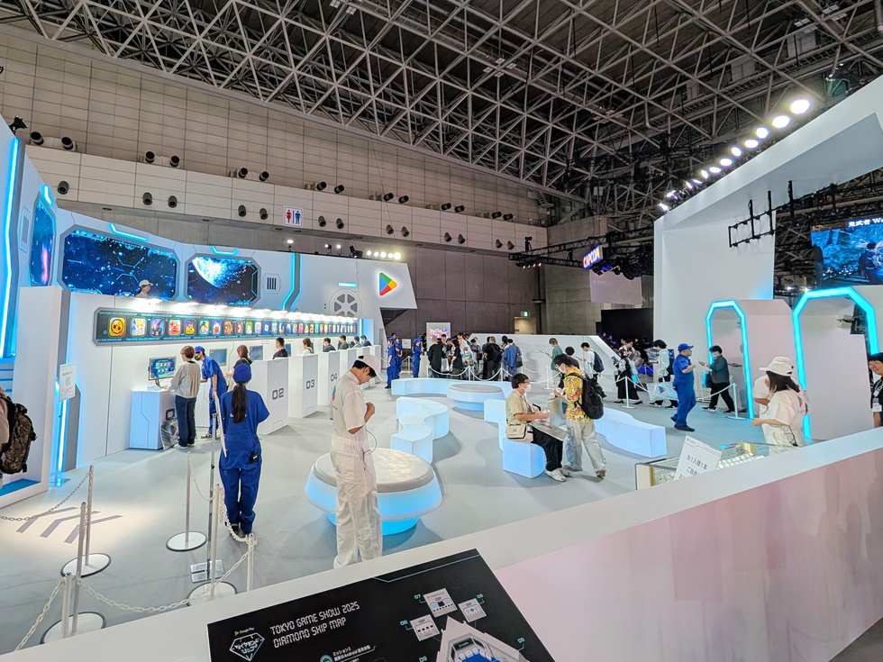 Google Playブースは、最新ゲームを遊べてグッズをもらえる！【TGS2025