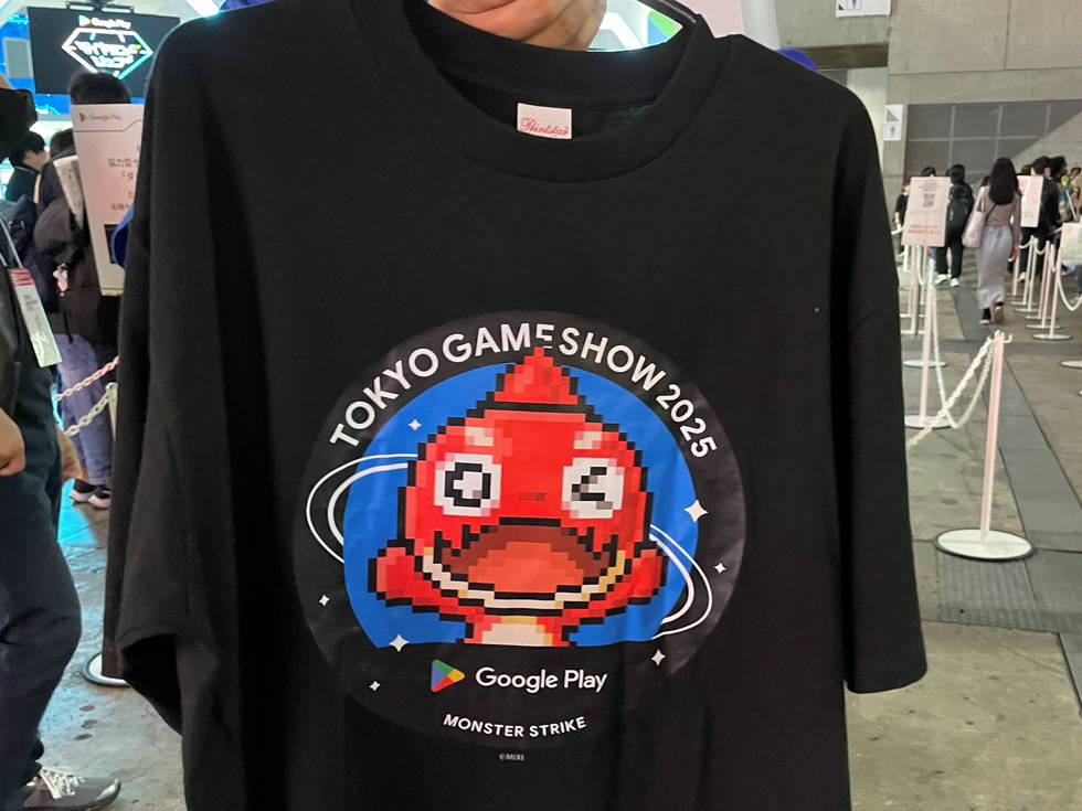 TGS2025 GooglePlay ファイナルファンタジー Tシャツ カード Google
