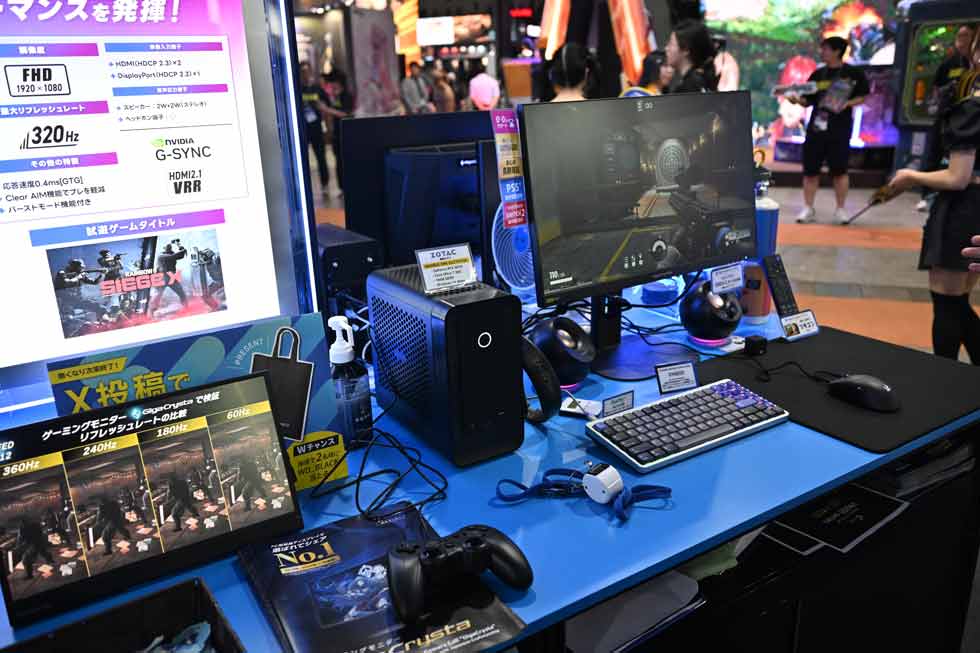 アイ・オー・データ機器は最新ディスプレーを多数展示【TGS2025