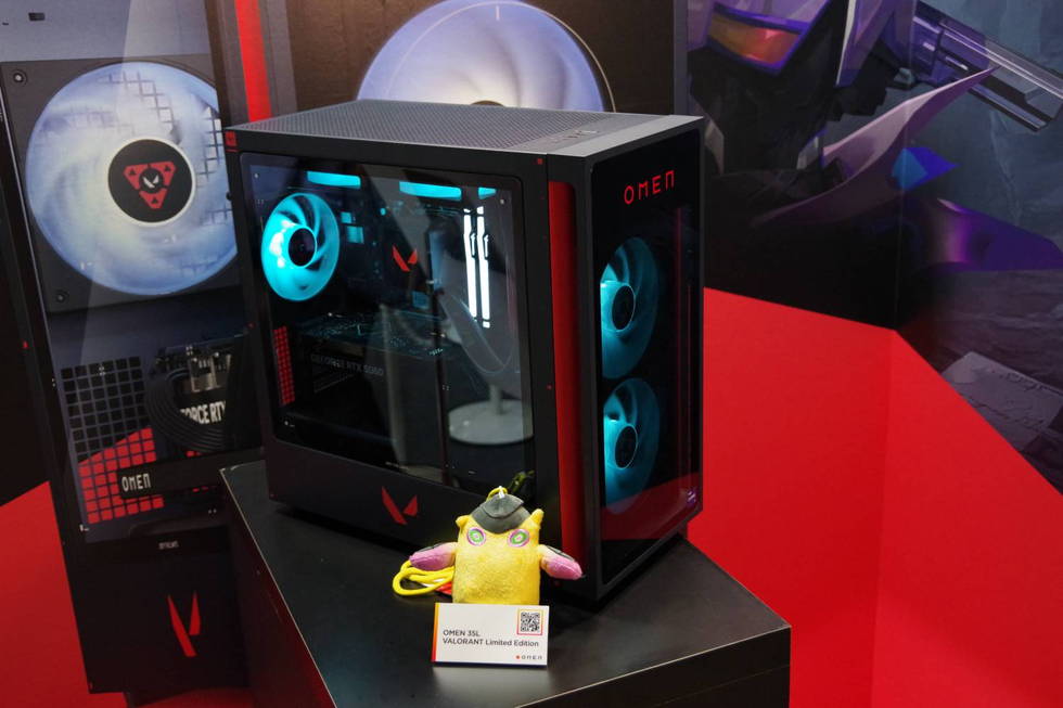 日本HP、FPSゲーム『VALORANT』とコラボした新型ゲーミングPCを