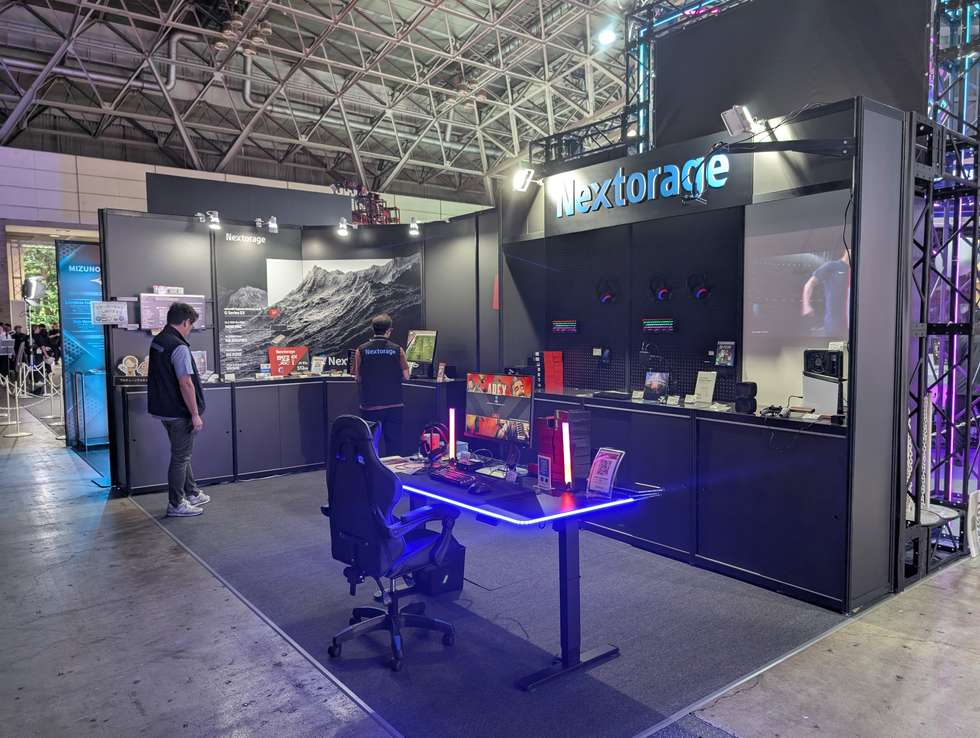 NextorageはmicroSD Expressカード中心に幅広く展示【TGS2025】：日経