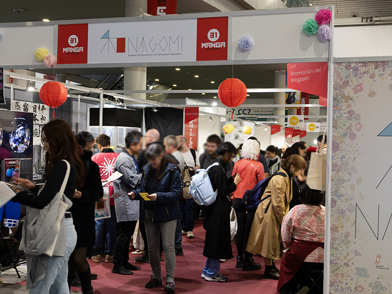 スペインで日本文化紹介　マンガバルセロナで観光PRや工芸品販売