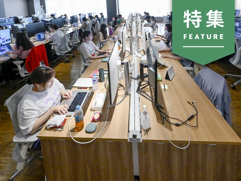 Cyber unveils AI production site in Okinawa for the first time, aiming to create advertisements without the need for designers