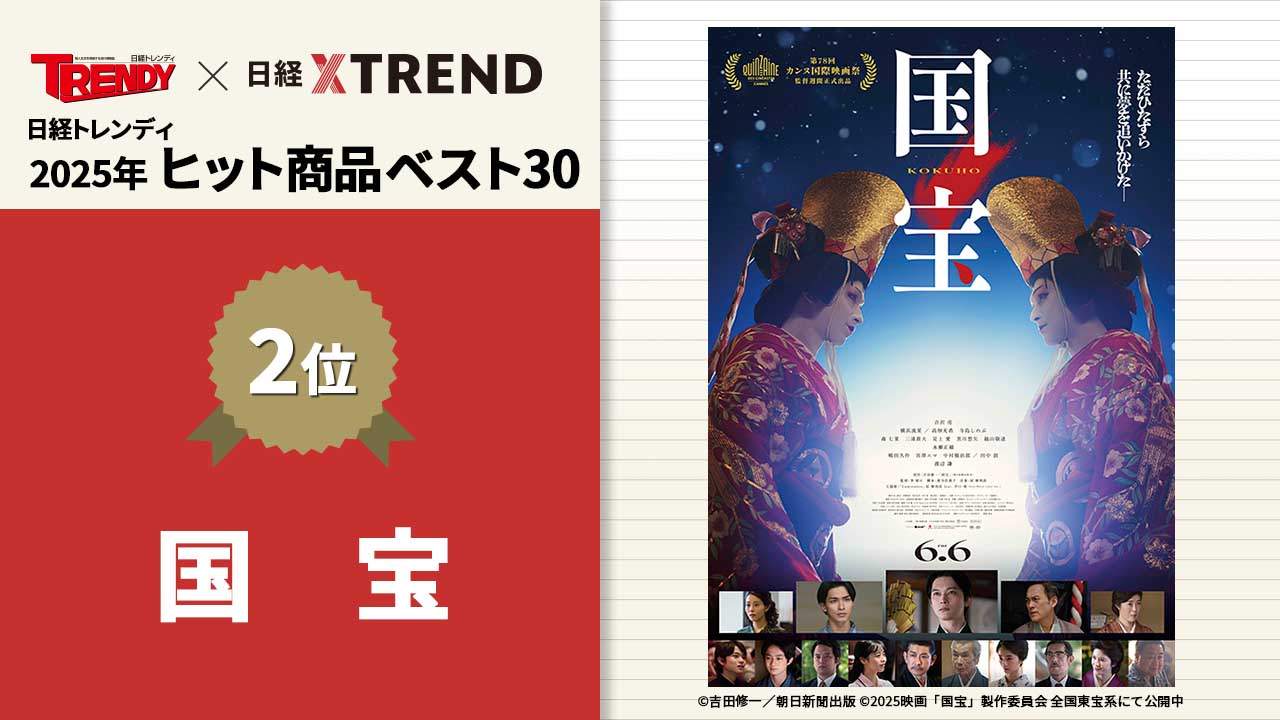 興行収入162億円突破 歌舞伎がテーマの「国宝」はなぜヒットした