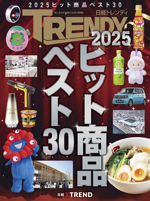 2025年ヒット商品ベスト30