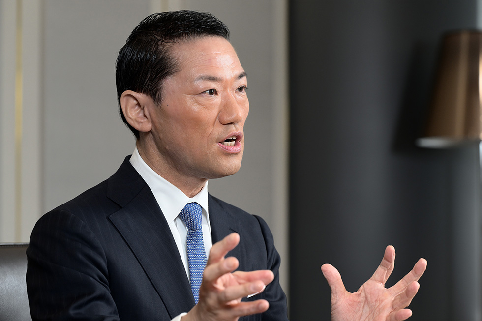 電通の佐野社長が語る26年の戦略 国内売上総利益は約4割が広告領域外