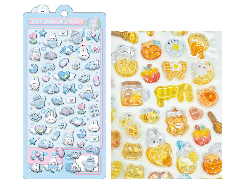 たれぱんだにボンボンドロップシール 昭和99年の次は“平成レトロ