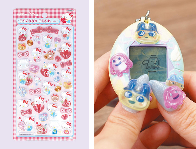 たれぱんだにボンボンドロップシール 昭和99年の次は“平成レトロ