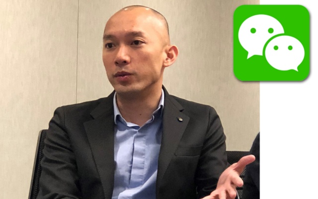 テンセントで国際ビジネス部門シニアディレクターを務めるベニー・ホー氏は、「WeChat」を活用した日本企業向けマーケティング支援を本格化させると明かす(写真 テンセント提供)