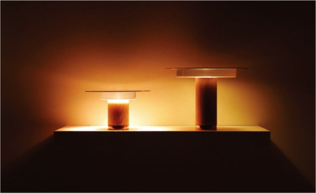 「To gaku」は、円柱状のユニットとパーツを組み合わせて使う照明器具のプロトタイプ
